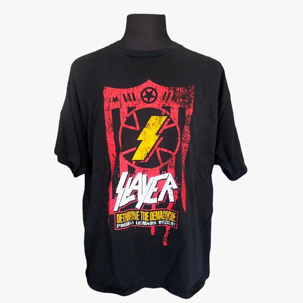Slayer 2006 Summer Tour Shirt Dethrone The Demagogue